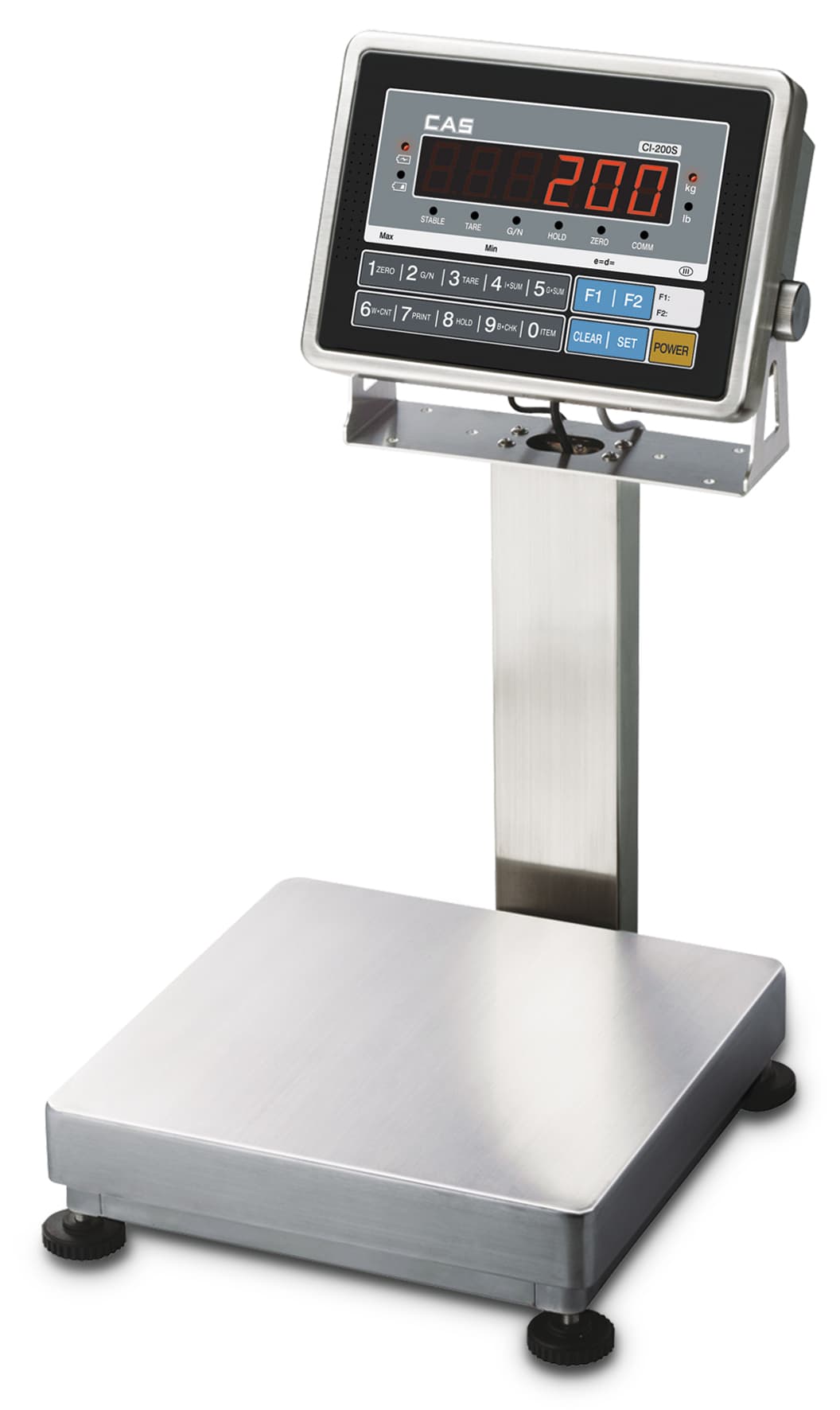 ميزان الفحص والعد CAS CK200 Series بمعيار IP67[cite: 3]